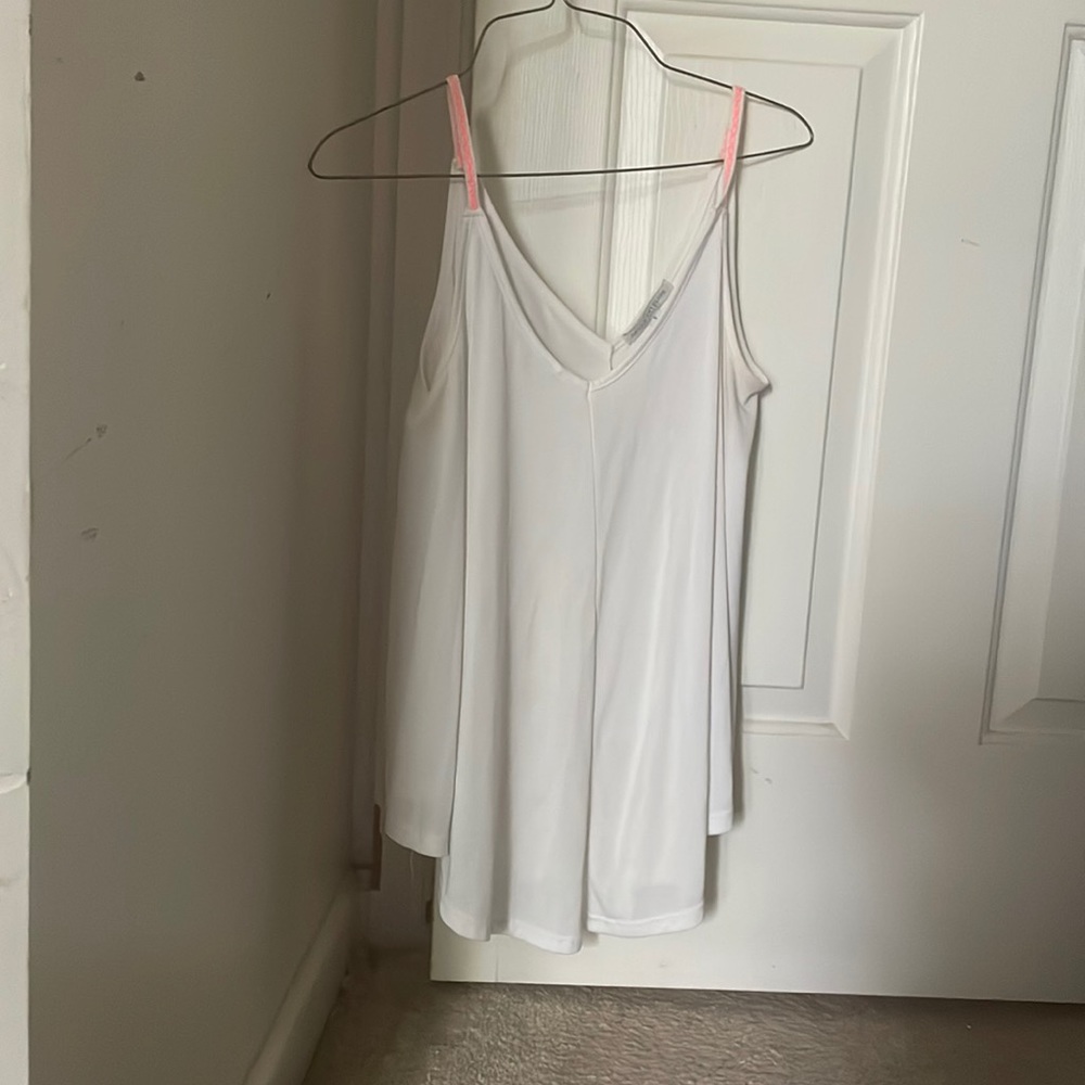 White tank top